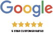 Google 5 Star Customer Rated